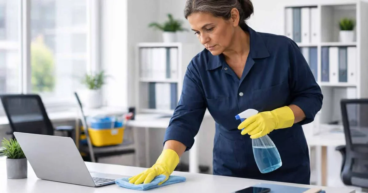 Acht op de tien schoonmaakmedewerkers in Spanje zijn vrouw · structurele feminisering houdt aan