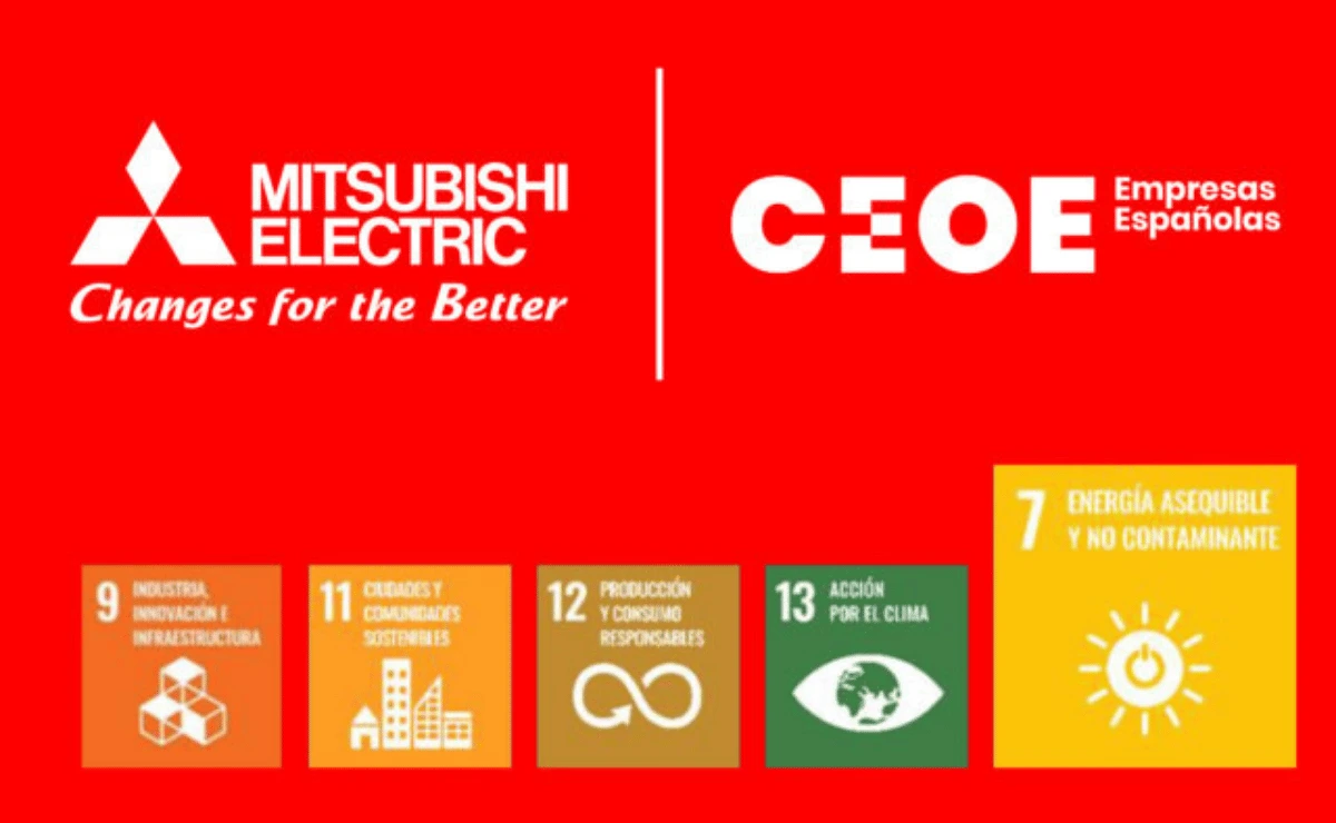 Mitsubishi Electric in CEOE-catalogus 2025 voor milieubeste praktijken — bruikbaar voor FM-inkoop