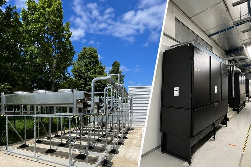 NFrance en Vertiv moderniseren datacenterkoeling met variabele compressoren en nul waterverbruik