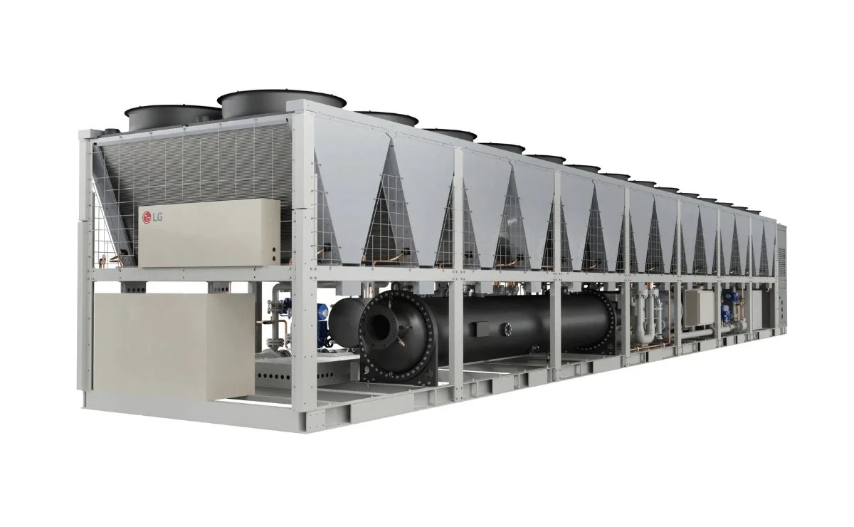 LG presenteert koelmachine tot 2.100 kW voor AI-datacenters